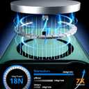 for iPhone 17 Pro Max Case, Compatible with MagSafe, Magnetic Translucent Matte Slim Protective Cover with 1 Screen Protector - Military-Grade Drop Protection (Dark Green)