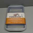 Farberware Nonstick Bakeware Baking Pan With Lid / Nonstick Cake Pan With Lid, Rectangle - 9 Inch x 13 Inch, Gray