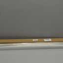 Frameless Shower Door Support Bar, Stainless Steel Wall-to-Glass Support Arm to Fixed Shower Glass Panel, for 1/4"-3/8" (6-10 mm) Door, 180 Pivot & Stow-Flat Mode (Brushed Gold, 15.8-inch(400mm))