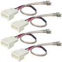 2 x 72-5602 Wiring Harness (Pack of 4) - Car Door Speaker Wire Harness Connector for 2011-2025 Ford F150 Explorer Escape Mazda 2 3 6 CX-3 CX-5 - Aftermarket Speaker Wire Adapter