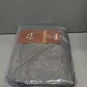 Yotache Magnetic Thermal Insulated Door Curtain Fits 32" x 80" Doors, Weatherproof Oxford & Cotton Fiber Fill, Windproof Insulation Cover to Keep Warm in Winter, Gray