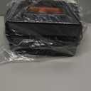 MeplLivs Dynamics Flame Fireplace Electric Wax Melt Warmer PTC Heating Plate Monochromatic Wax Burner Fragrance Wax Warmer for Home Office Gifts & Decor(Black)