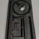 Matte Black Bathroom Hardware Set 4 Pieces,Bathroom Accessories Set Stainless Steel Wall Mounted, Hand Towel Bar, Towel Ring, Robe Towel Hooks,Toilet Paper Holder,Towel Bar Set, 23.6 Inch