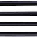 NewYall Outer Front Rear Left and Right Door Window Belt Weatherstrip Molding Trim Kit for Mazda 3 BK Seires 2004-2009