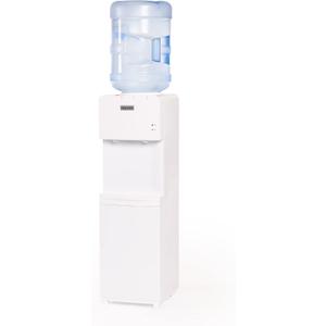 Igloo Top Loading Water Cooler with Removable Drip Tray & Energy-Saving Features- Water Tower with Hot & Cold Temperature Settings- Water Dispenser Fits 3 & 5-Gallon Jugs with Child Safety Lock- White