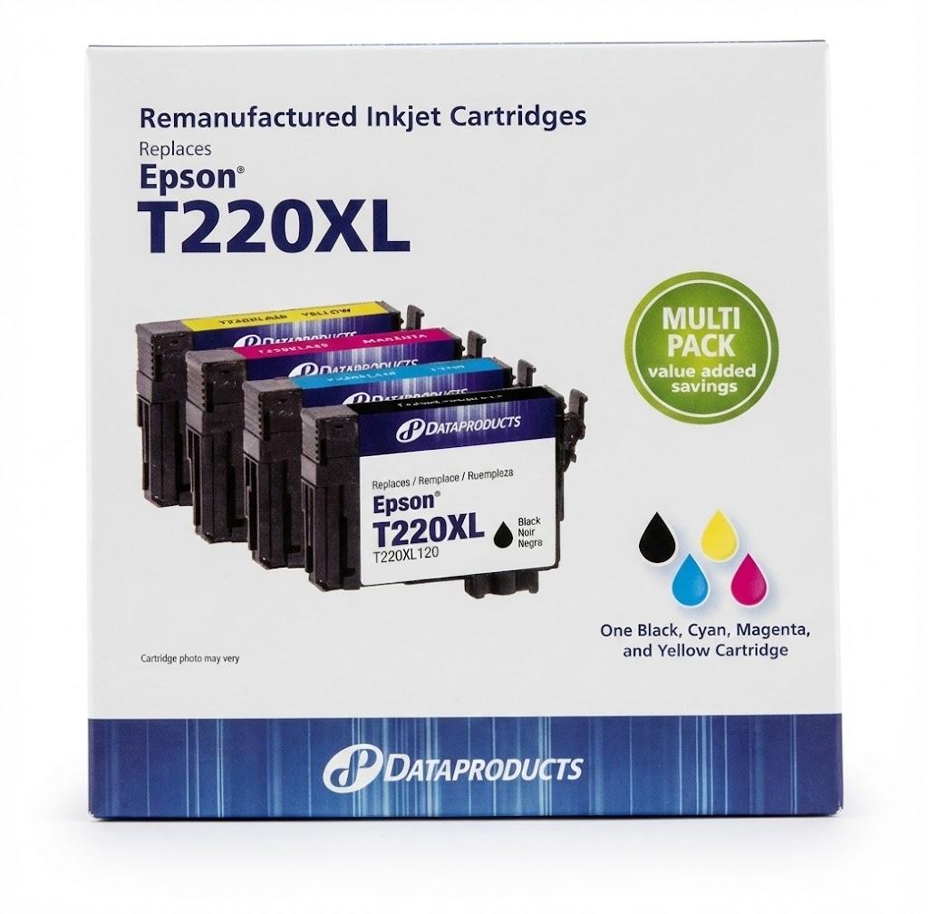REMANUFACTURED INKJET CARTRIDGES, Epson T220XL, Multi-Pack