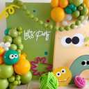 2 x Let's Party Felt Sign for Balloon Arch - Large Letters Reusable for Party Backdrop, Birthday, Graduation, Wedding, Bachelorette, Christmas, Home Bar, Man Cave Wall Decor - White, 4mm Thick