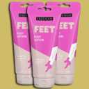 Freeman Bare Foot Lotion Peppermint & Plum With Tea Tree 5.3 Ounce (156ml) (3 Pack)