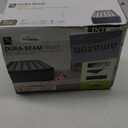 Intex 64131ED Dura-Beam Plus Deluxe Pillow: Fiber-Tech  Twin Size  Built-in Electric Pump  16.5in Bed Height  300lb Weight Capacity