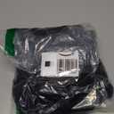 BEAUDRM Women's Plus Size Tie Front Top Sheer Mesh 3/4 Sleeve Lightweight Cardigan Casual Crop Tops (X-Large Plus, Black)