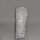 Clear Packaging Bags, Small Clear Plastic Bags with Zipper for Underpants, Ties, Sock Storage Shipping, 8x5.5 inch, Pack of 50, 3 Mil with Vent Holes