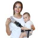 Easy to Wear Baby Sling Carrier - Compact Toddler Carrier with Adjustable Strap, Soft Padding, Non-Slip Hip Seat for Infants and Toddlers (7-44 LBS, 6-48 Months)