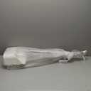 3-in-1 Magnetic Broom with Dustpan Combo Set, Broom and Dustpan Set with Silicone Broom, Upright Standing Dustpan Self-Cleaning Teeth for Home, Kitchen, Office, Hall Floor, Pet Hair White