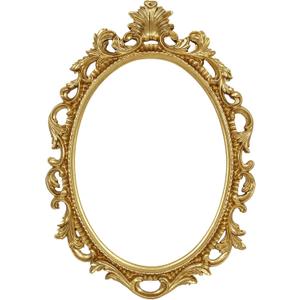 SIMON'S SHOP Vintage Gold Ornate Frame 13x18 in, 10x13.5 Oval Opening