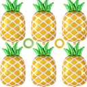 6 Pcs Pineapple Balloons, 29 Inch Pineapple Foil Balloons, Large Fruit Mylar Balloon for Summer Themed Party Birthday Baby Shower Decorations