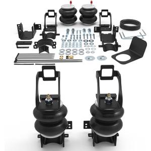 RETRUE Rear Air Bags Suspension Kit for 1999-2004, 2008-2010 Ford F250 F350 Truck Towing, 5000 Lb of Load Leveling Capacity, Replacement for Firestone 2550 Ride Rite Airbags for Trucks Rear Suspension