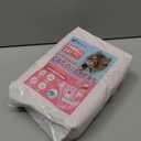 Pet Soft Disposable Cat Diapers - Diaper for Female & Male Cats, Puppy Doggie Diapers for Female Dogs with Adjustable Foam Tail Hole, X-Small (24Pcs, PK Flowers)