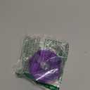 Deke Home - Small Weekly Pill Organizer, Round Pill Dispenser for Travel, Mini Pill Organizer, Compact Medicine Holder, Pill Sorters 7 Days, Portable Vitamin Container, BPA Free (Food Grade) (Purple)