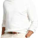 JMIERR Men's Wool Blend Sweaters Classic Crew Neck Casual Old Money Fall Sweaters