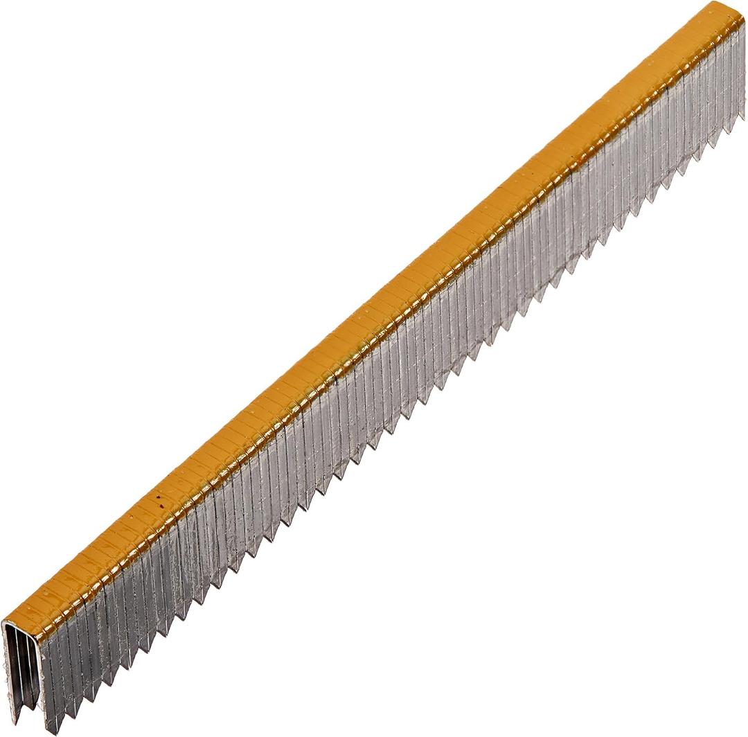 Duo-Fast 5418D 9/16-Inch by 20 Gauge 3/16 Crown Gold Staple (5,000 per Box)