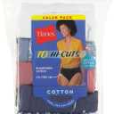 Hanes Women's Underwear Pack, 10-Pack, Full-Coverage Cotton Blend Panties, Moisture-Wicking Underwear for Women