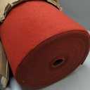 tixpol Red Carpet Runner for Party, 4ft x 50ft Wedding Aisle Runner, Heavy Duty 450 GSM Thick Event Carpet, No Tape Needed Floor Runner for Ceremony, Hollywood, Grand Opening, Awards Night Entrance