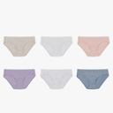 Hanes Women's Organic Cotton Panties Pack, ComfortSoft Underwear, 6-Pack (Colors May Vary)