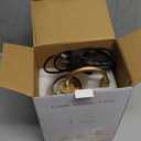 Adjustable Candle Warmer Lamp with Timer - Electric Light Wax Warming Dimmable Flameless Top Melter Heater Melting Heating Height Small Jar Candles Gifts Women Mom Birthday Home Desk Modern Decor (Amber)