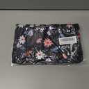 Women's Casual Elastic High Waisted Maxi Summer Skirt Tie Front A Line Floral Trendy Flowy Long Skirts with Pockets (Black, XL)