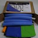 PACEARTH 40 Inch Saucer Tree Swing Flying 900lb Weight Capacity 2 Added Hanging Straps Adjustable Multi-Strand Ropes Colorful Safe and Durable Swing Seat for Children