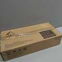 QEEIG Bathroom Floating Shelves for Wall - 15.7" Wall Mounted Shelf Over Toilet Farmhouse Home Decor Display Bookshelf Small 15.7 x 6.7 inch Set of 2, White (008-40W)