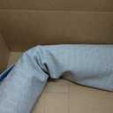 Hallway Washable Runner Rug - 2'6x12 Kitchen Rugs Entryway Rug Runner Vintage Soft Floor Mat Non Slip Indoor Farmhouse Carpet for Bathroom Living Room Bedroom (2'6''x12', Blue)