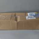 LazBlinds No Drill Blackout Roller Shades, 28" W x 72" H, Black