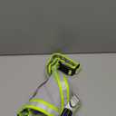 ChalkLit Light Up Dog Harness, No Pull Led Dog Harness Glow-in-The-Dark for Night Walking, USB Rechargeable Lighted Safety Vest for Medium Large Dogs, Adjustable Soft Mesh Fully Illuminated (Green, M)