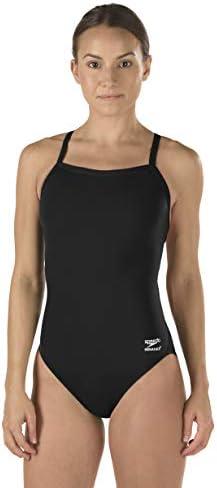 Speedo Women's Swimsuit One Piece Endurance+ Flyback Solid Adult Team Colors, Size 30