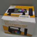 Party Lights, DJ Disco Light Disco Ball Light Sound Activated Strobe Stage Lights for Parties Birthday Christmas Gift Wedding Karaoke KTV Bar Club Pub Dance Home Room Halloween Decorations