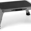 Foldable Step Stool, Adjustable Step Stool with a Non-Slip Platform, Step Ladder with Thick Rubber Feet for Adults or Children in Kitchen, Bedroom, Office, Rv, 330 Lbs Capacity