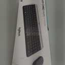 Logitech MK470 Slim Wireless Keyboard and Mouse Combo - Modern Compact Layout, Ultra Quiet, 2.4 GHz USB Receiver, Plug n' Play Connectivity, Compatible with Windows - Graphite