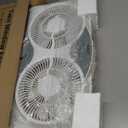 BEYOND BREEZE Window Fan Reversible Airflow, 9" Dual Window Fan with 3-Speed 3 Modes (Cool, Circulate, Exhaust), Remote Control Twin Window Fan 23.5" to 37" Adjustable Width for Bedroom, Kitchen, Home