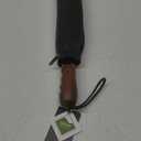 Lejorain Large Folding Golf Umbrella - Compact Mens Umbrellas Travel Rain and Windproof 54inch Collapsible Automatic Open Close Umbrella 210T Teflon Vented Double Canopy (01.Black)