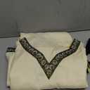 Mens Medieval Costume Viking Pirate Tunic Knight Warrior Renaissance Shirts with Belt (Medium, Beige)