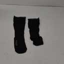 Physix Gear Compression Socks 20-30 mmHg - Men & Women - Running, Nurses, Shin Splints, Flight, Travel (XXL, Black)