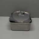 7L (28Cup) Stainless Steel Dog & Cat Water Fountain with Large Waterproof Mat – Extra Large Automatic Pet Drinking Fountain for Large Dogs & MultiPet Homes – Ultra Quiet, 3Stage Filter, LED Window