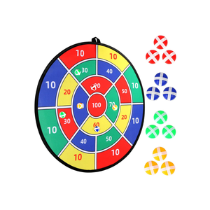 Dad Gifts from Daughter Son Kids Fathers Day dad Gifts 29" Large Dart Board for Kids, Double-Sided Kids Dart Board with Sticky Balls, Boys Toys, Indoor Sports & Outdoors Fun Party Play Games Toys