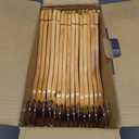 StorageWorks Wooden Hangers 30 Pack, Wood Coat Hangers for Closet, Heavy Duty Clothes Hangers for Suits, Shirts, Pants, Jackets, Natural Wood Color