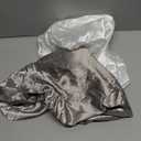 Pro Goleem Satin Bassinet Sheet 2 Pack Great for Baby Hair Soft Silk Feeling Sheet for Cradle or Bassinet PadMattress for Boys and Girls Gift for Newborn and Infant White and Gray