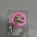 Flat Fan Spray Nozzle Tip, 3/8 BSPT Thread 304 Stainless Steel 65 Degree 1.4mm Orifice Diameter High Pressure Jet Nozzle (2 Pcs)