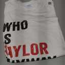 Who is Taylor Anyway Ew Girl Taylor First Name Groovy 80's T-Shirt