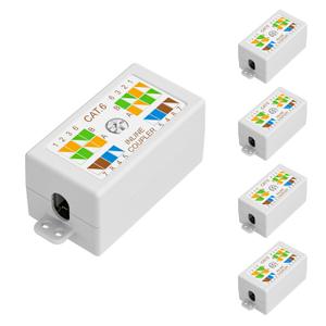 Iwillink 5-Pack Ethernet Junction Box,Cat6 Junction Box, Punch Down Type (Unshielded)