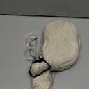 morvally Mens Colonial Judge Wig and Glasses 18th Century Costume White Powered Hair Wig for Men Halloween Costume Cosplay (Beige)